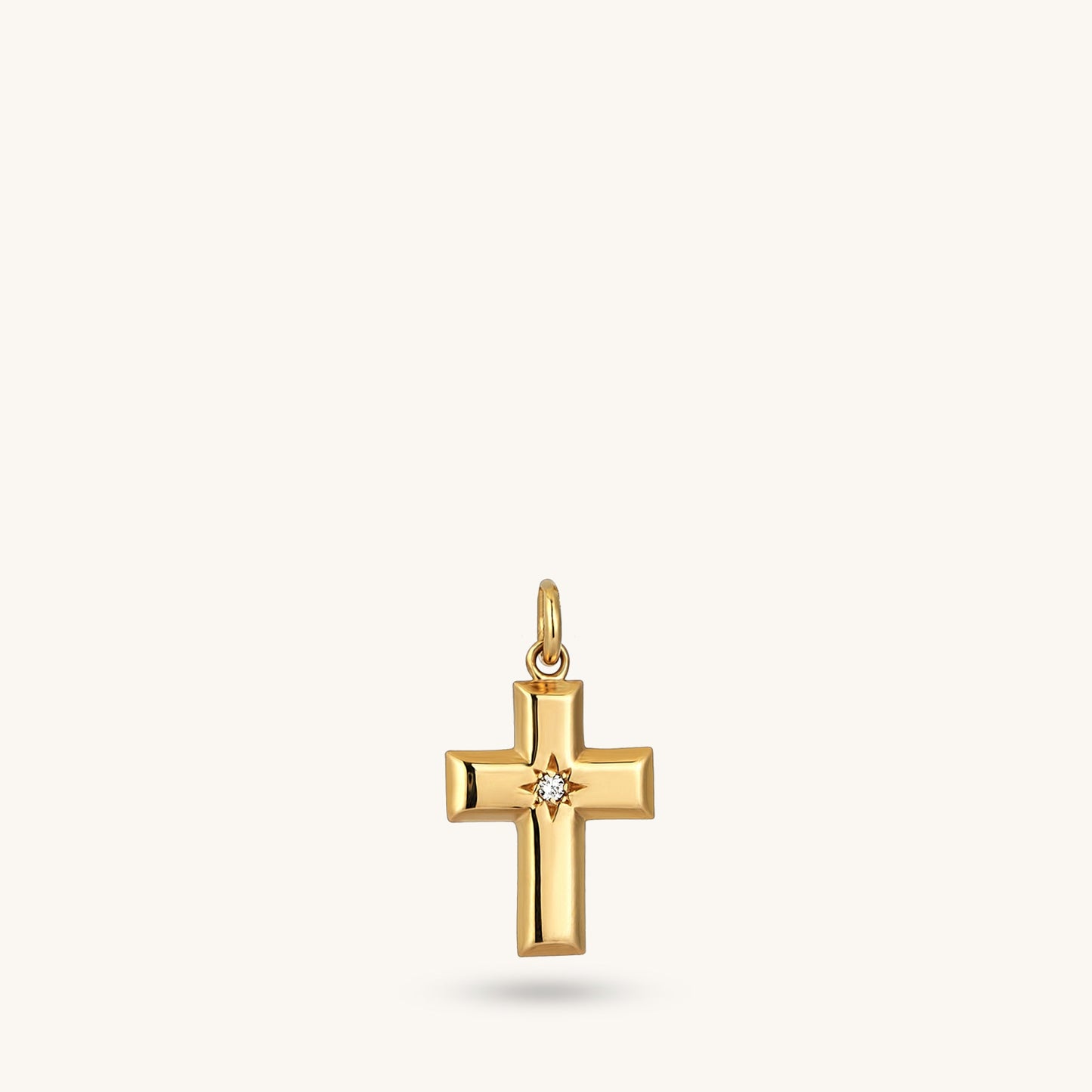 Cross Necklace in Gold