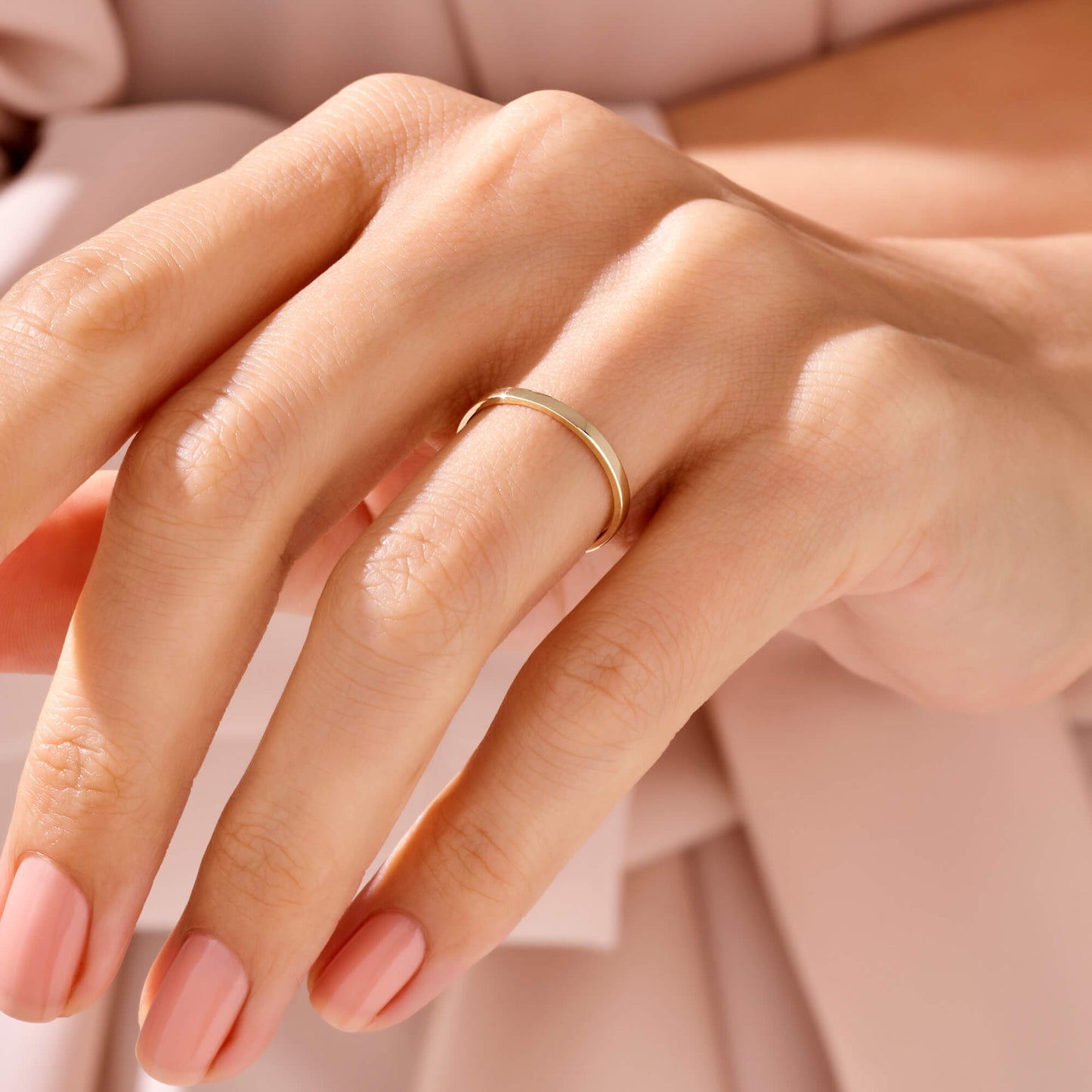 Basic Band Ring in Gold