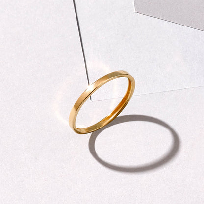 Basic Band Ring in Gold