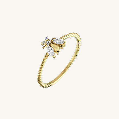 Bee Ring in Gold