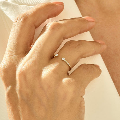 Open Band Ring in Gold