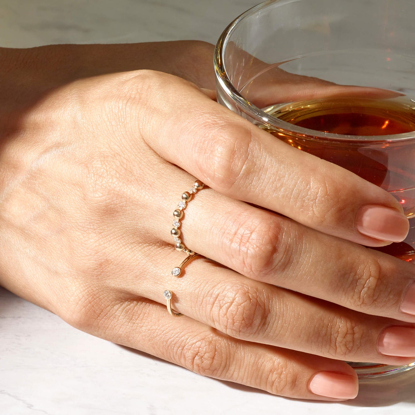 Open Band Ring in Gold