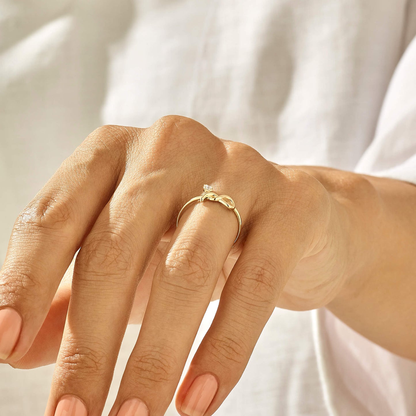 Bowknot Ring in Gold