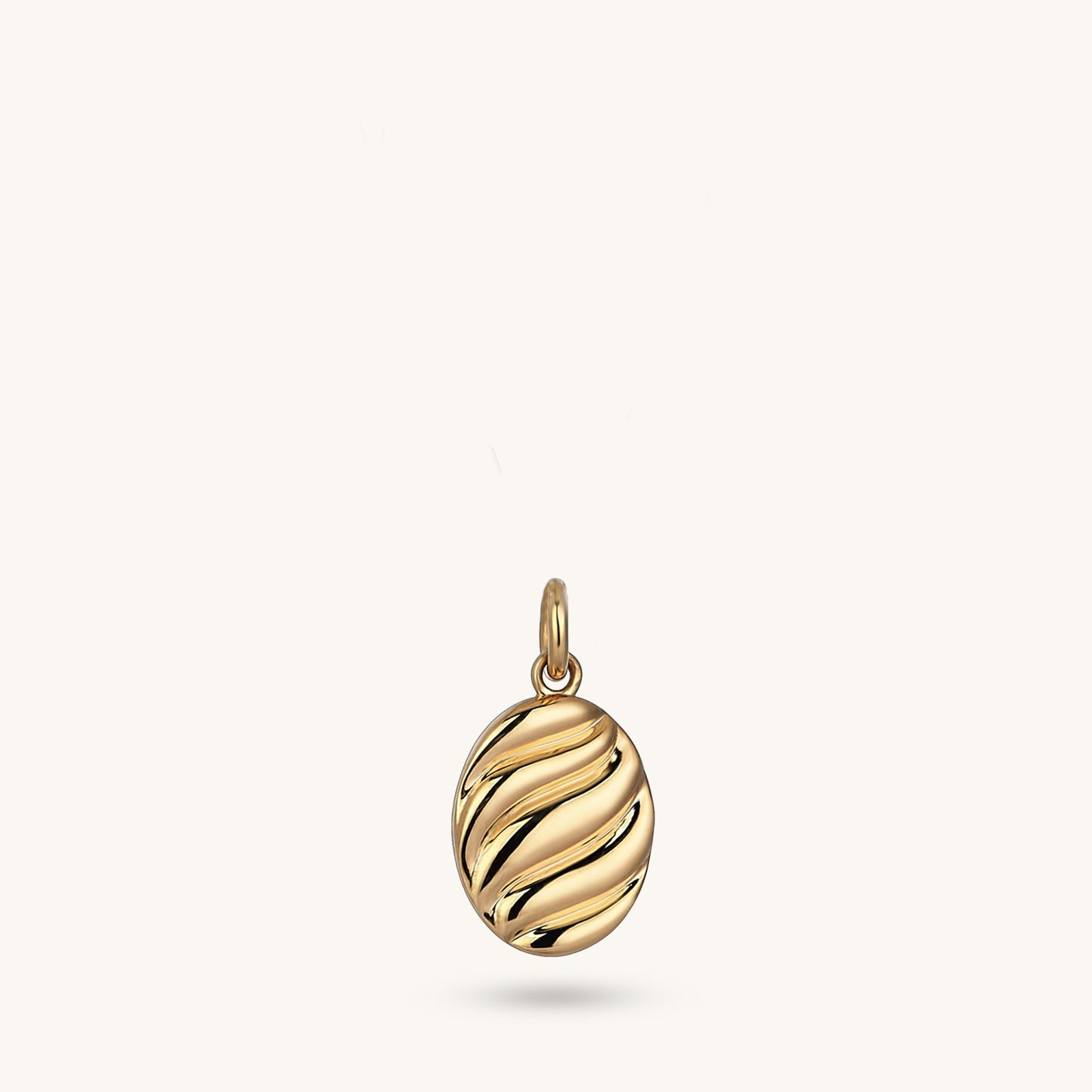 Croissant Necklace in Gold