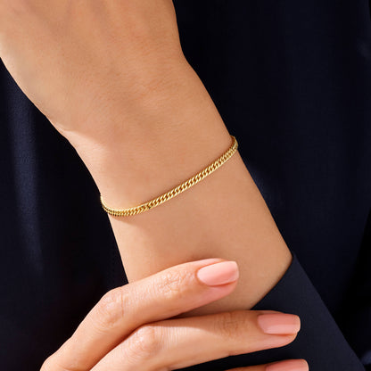 Cuban Links Bracelet in Gold