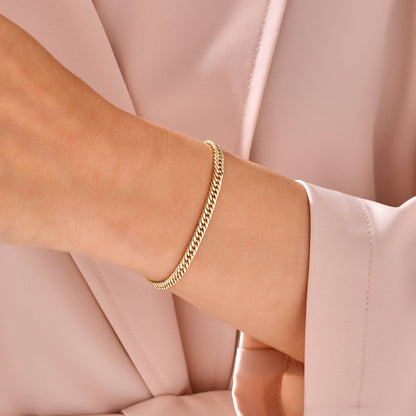 Cuban Links Bracelet in Gold