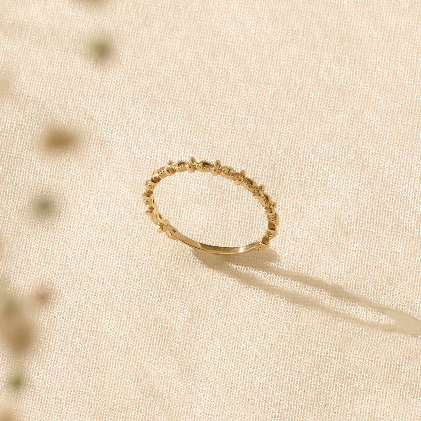 Dainty Prong Ring in Gold