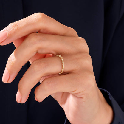 Dainty Prong Ring in Gold