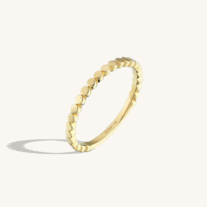 Bold Dot Ring in Gold