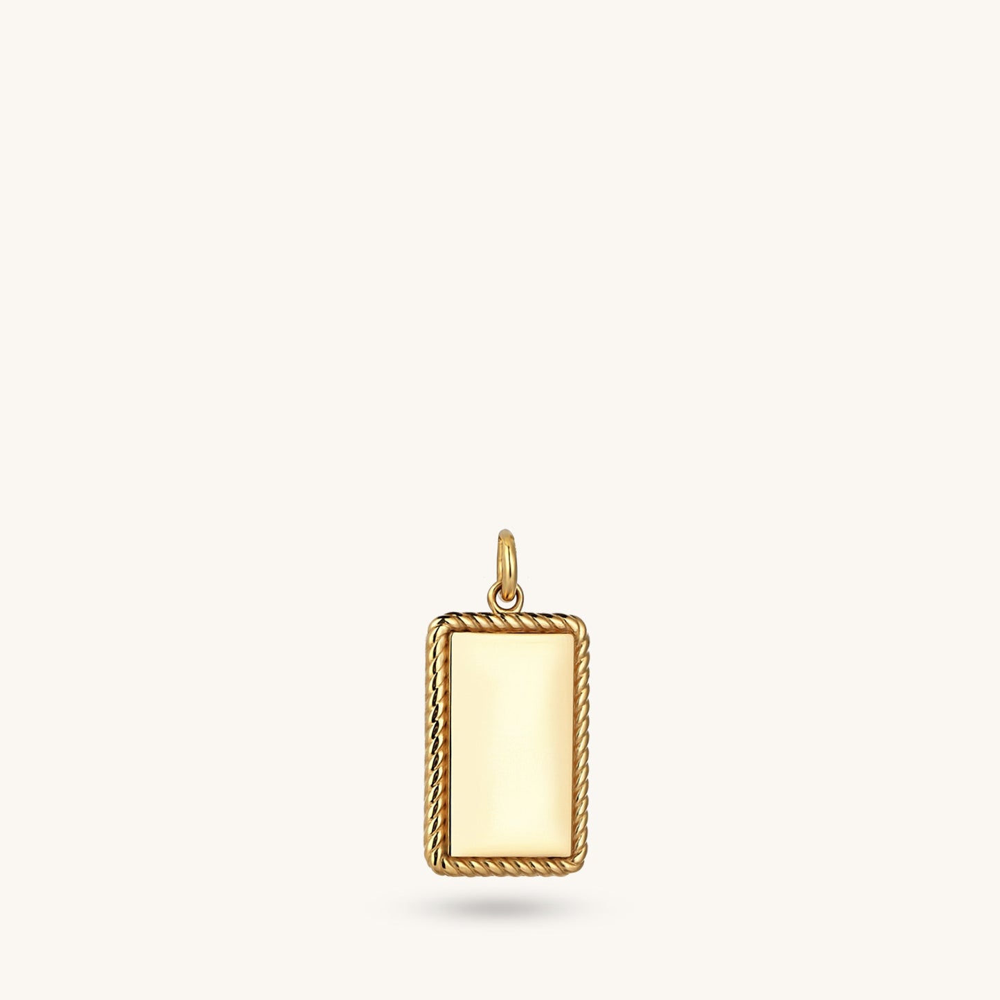 Engravable Necklace in Gold