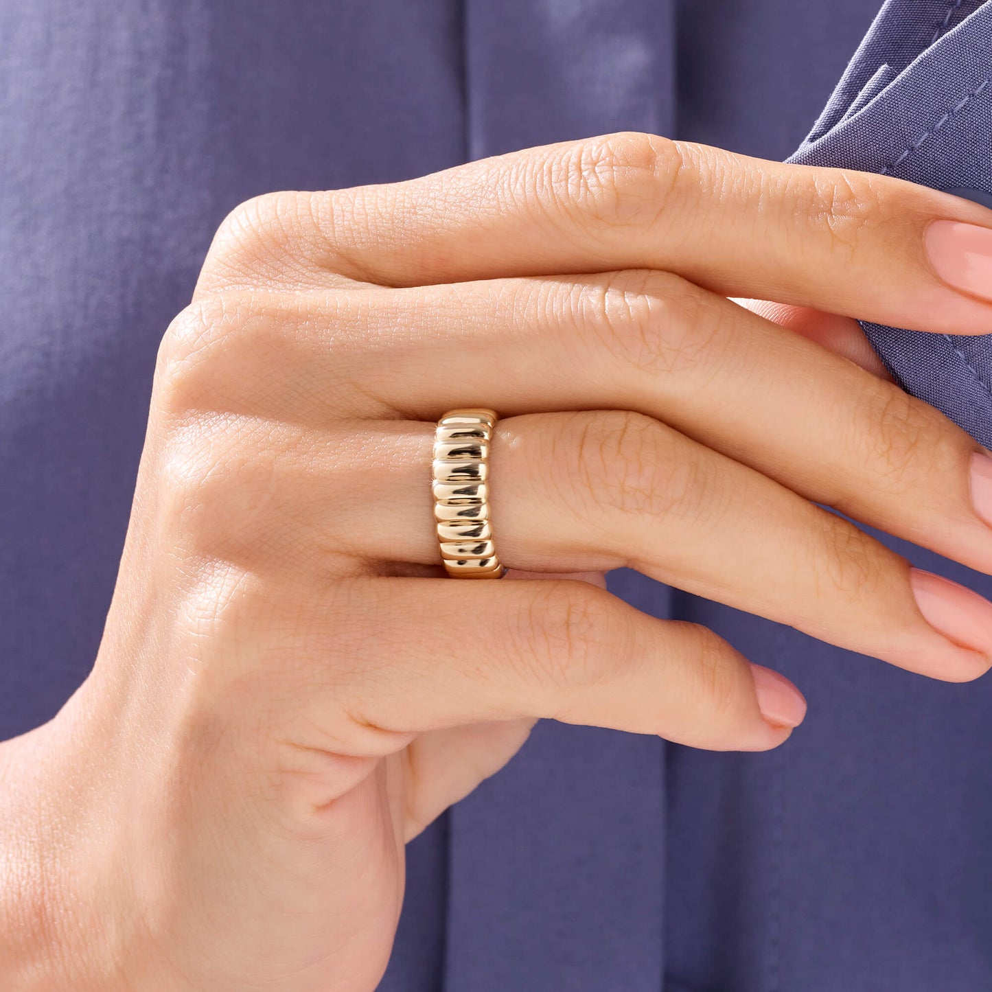 Iconic Dome Ring in Gold