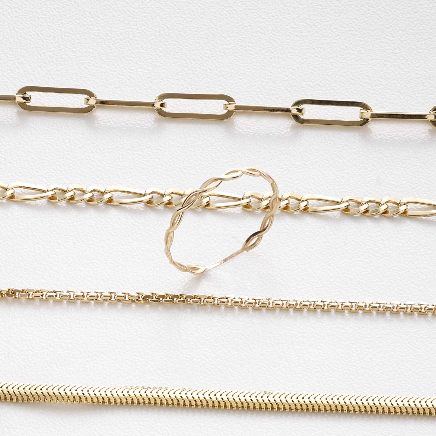 Iconic Twisted Ring in Gold