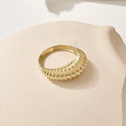 London Dome Ring in Gold