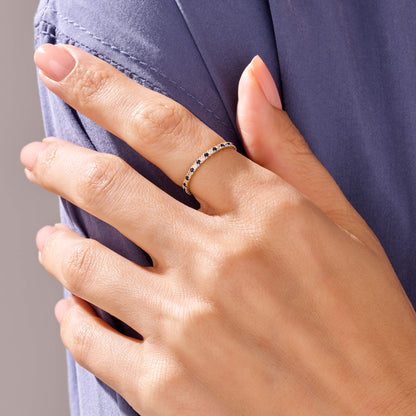 Mixed Band Ring in Gold