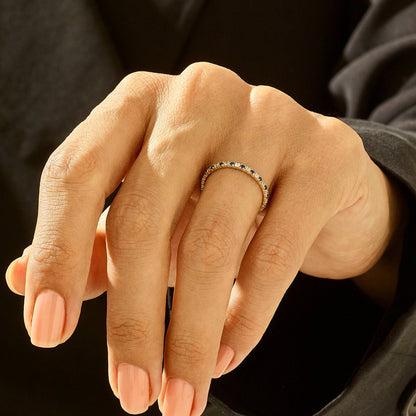 Mixed Band Ring in Gold