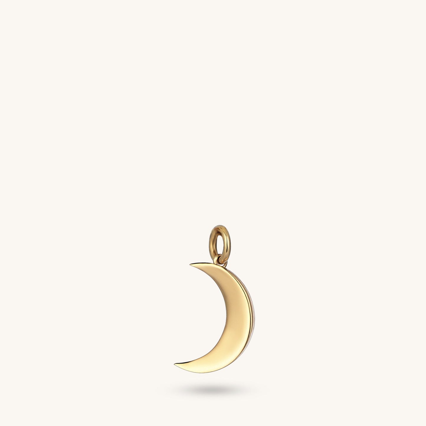Moon Necklace in Gold