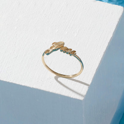 Name Ring in Gold