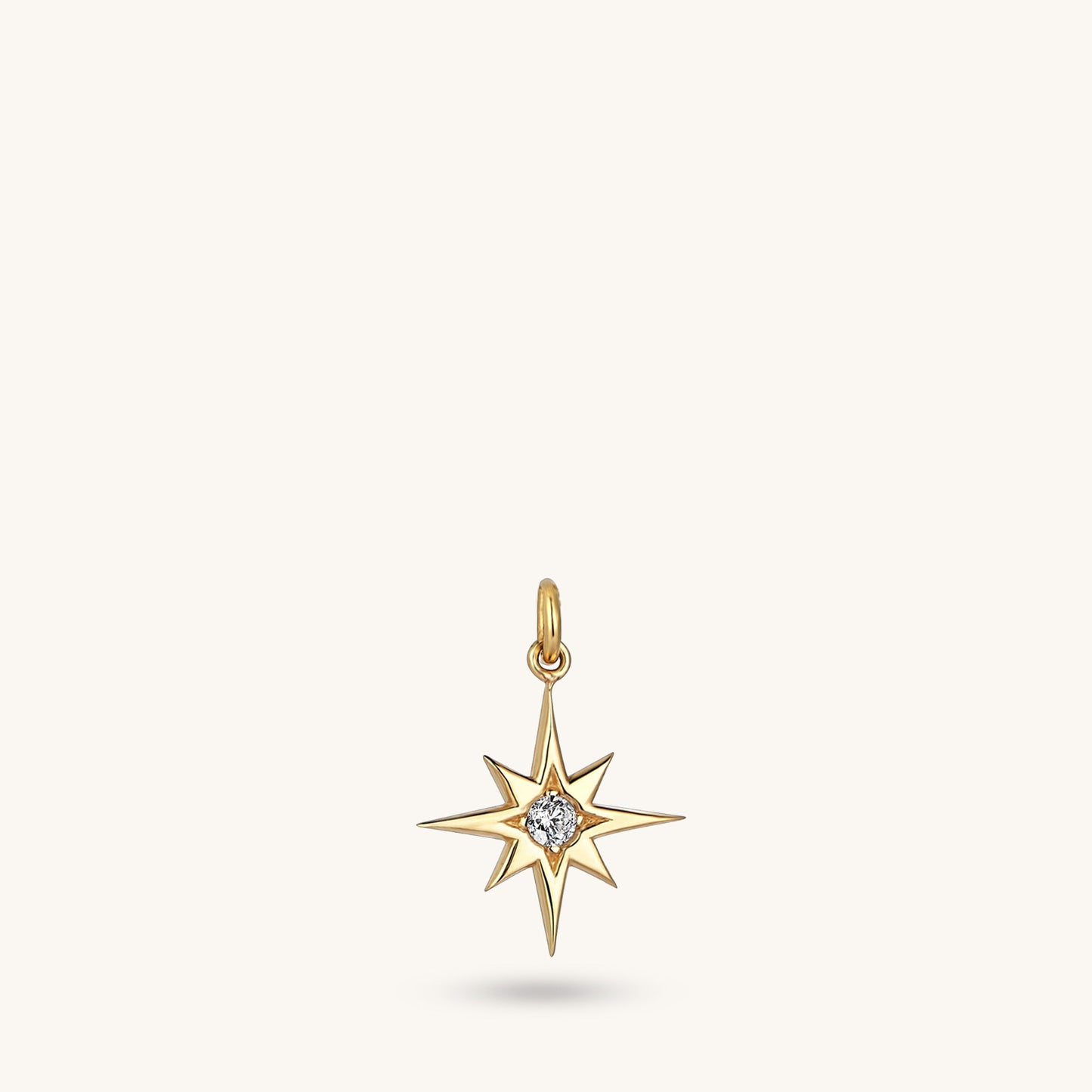 North Star Necklace in Gold