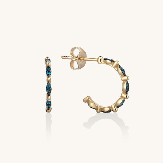 Novella Earrings in Gold