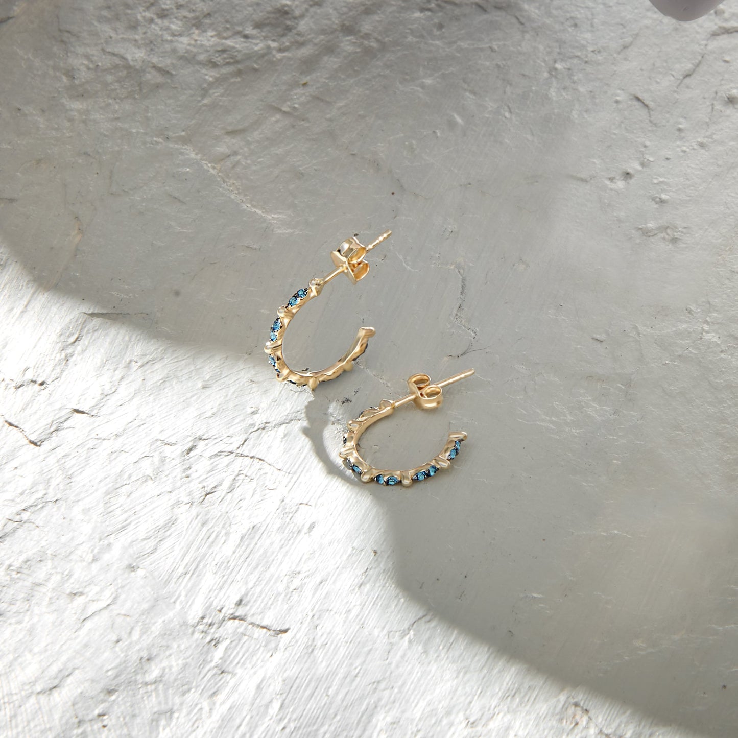 Novella Earrings in Gold