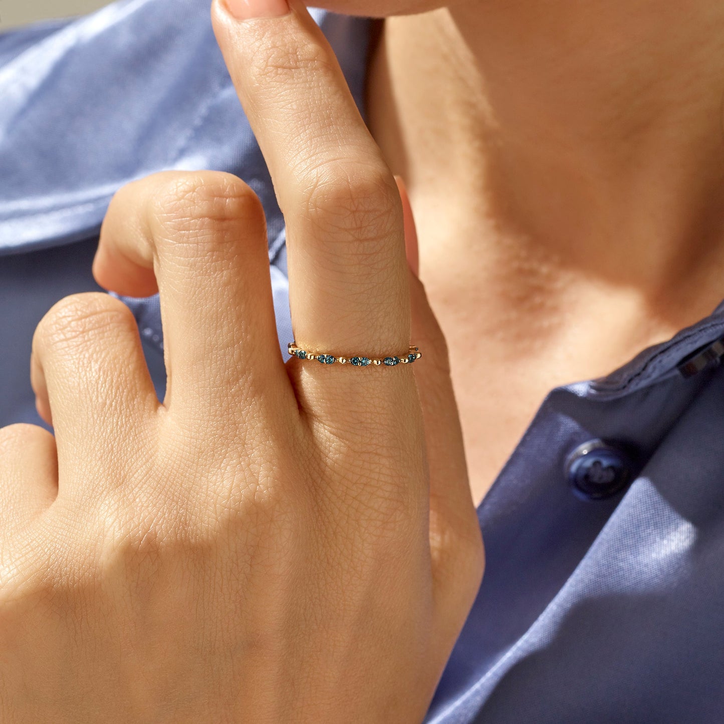 Novella Ring in Gold