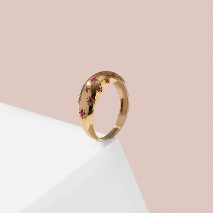 Premium Dome Ring in Gold