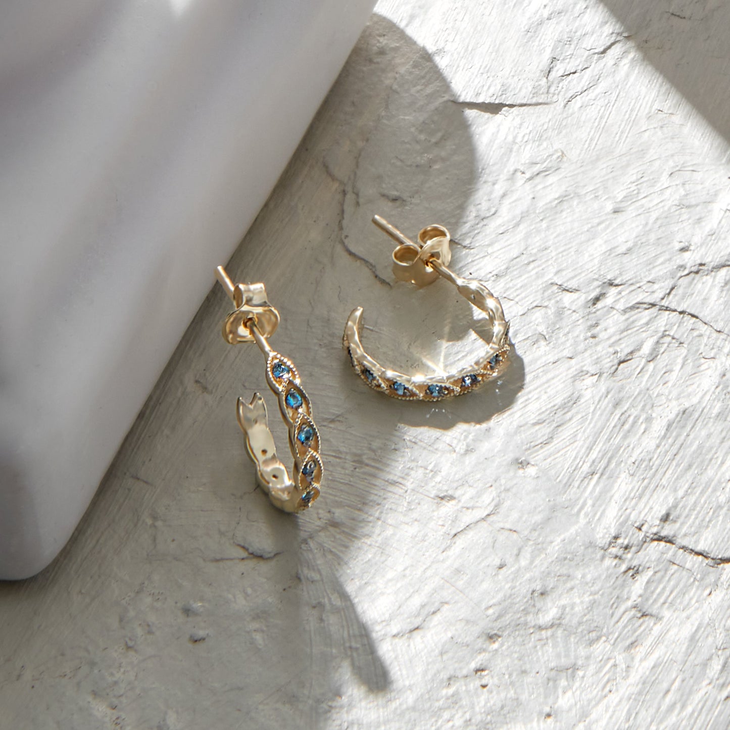 Premium Novella Earrings in Gold