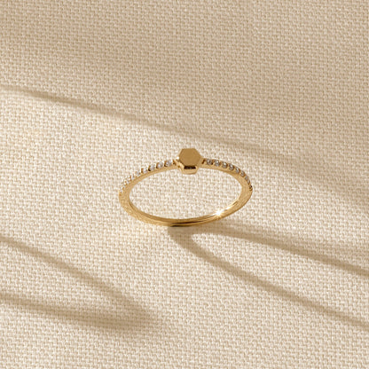 Signet Eternity Ring in Gold