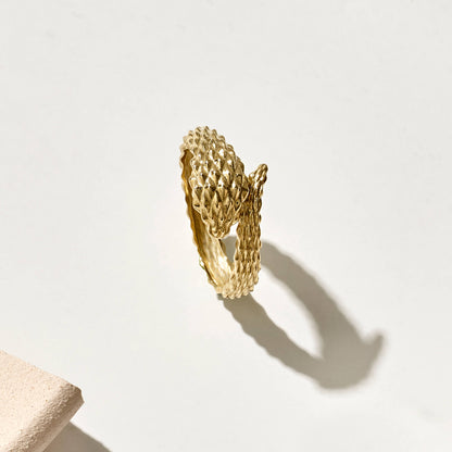 Snake Ring in Gold