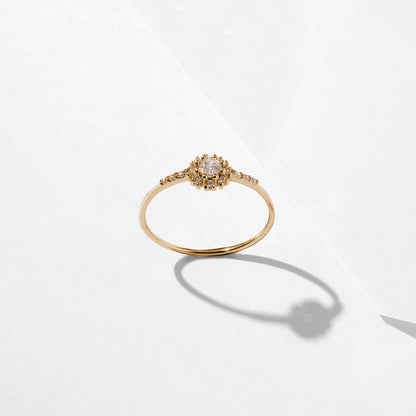 Snowflake Ring in Gold