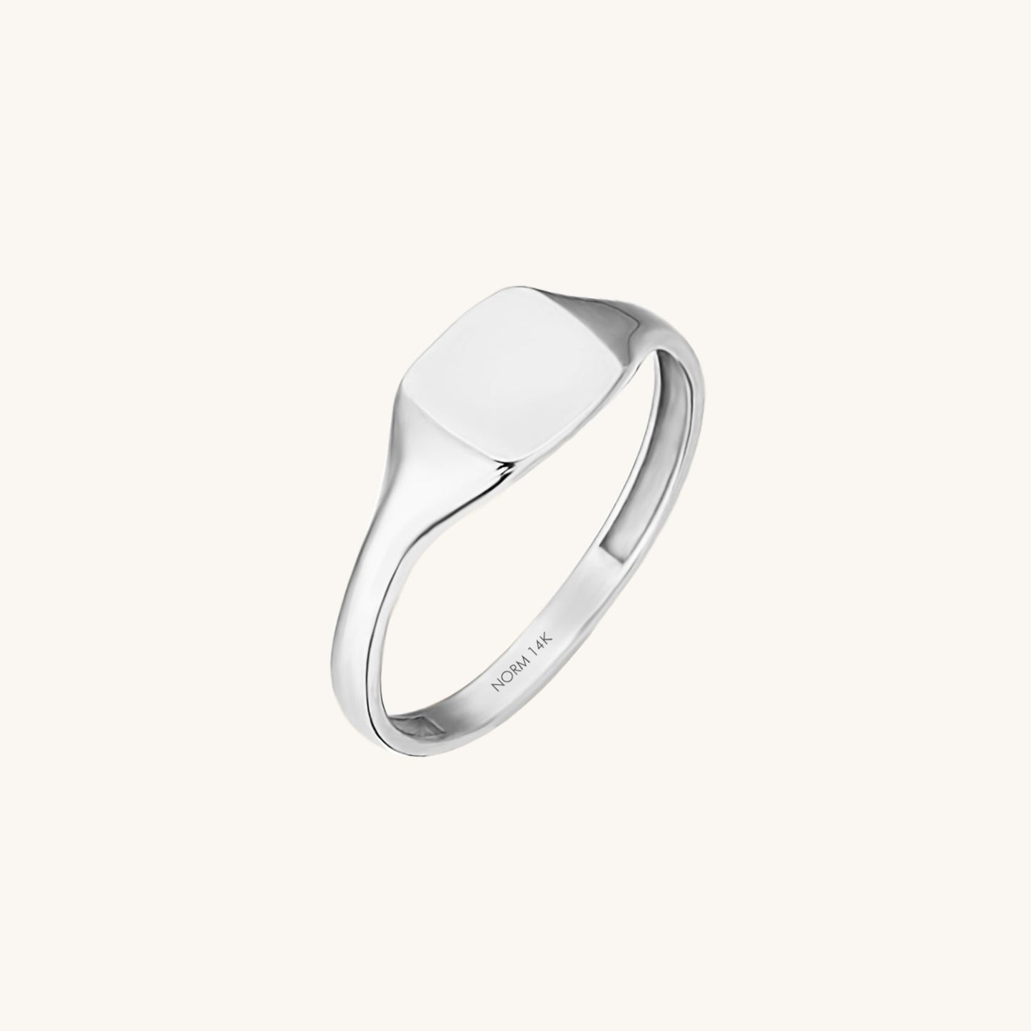 Square Signet Ring in Gold