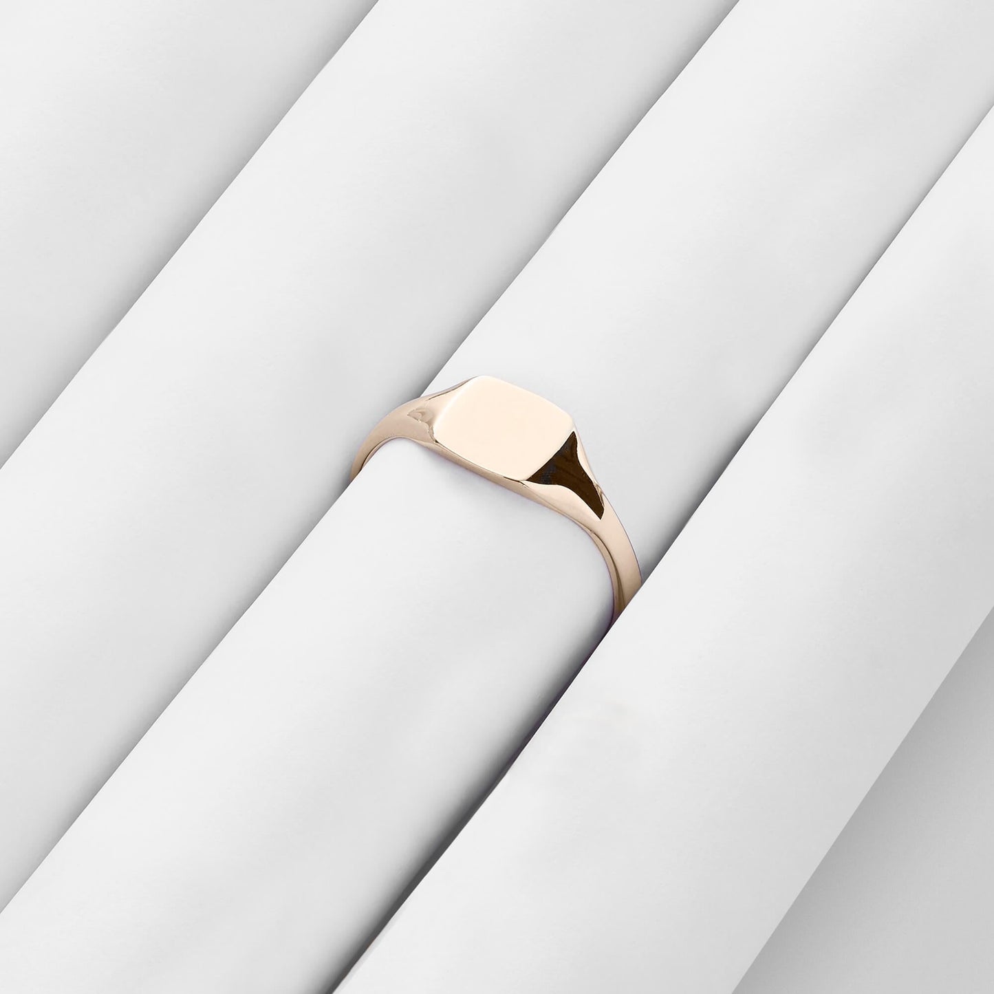 Square Signet Ring in Gold