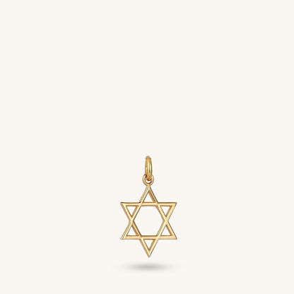 Star of David Necklace in Gold