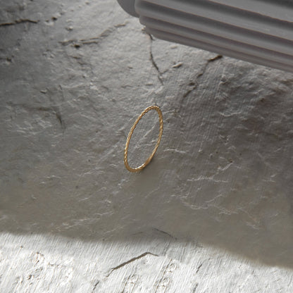 Twisted Ring in Gold