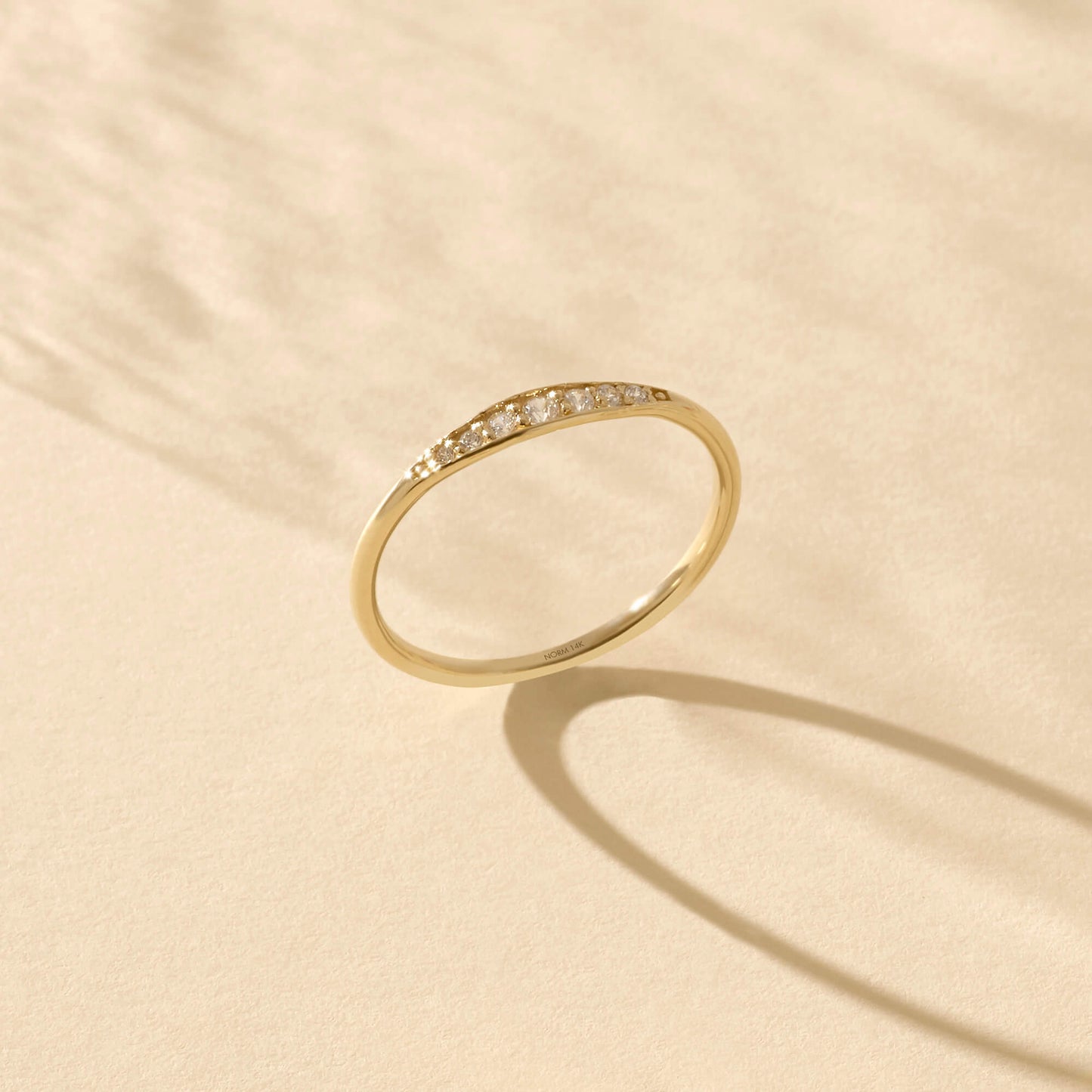 Wedding Band Ring in Gold