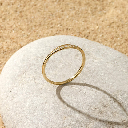 Wedding Band Ring in Gold