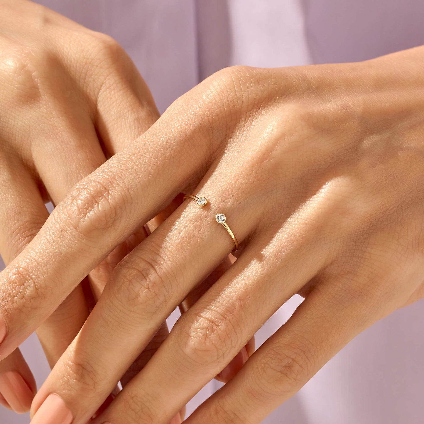 Open Band Ring in Gold