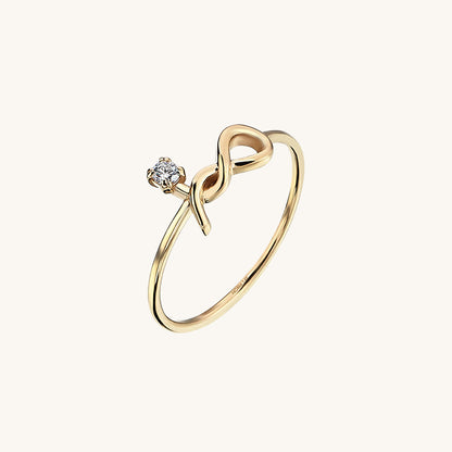 Bowknot Ring in Gold