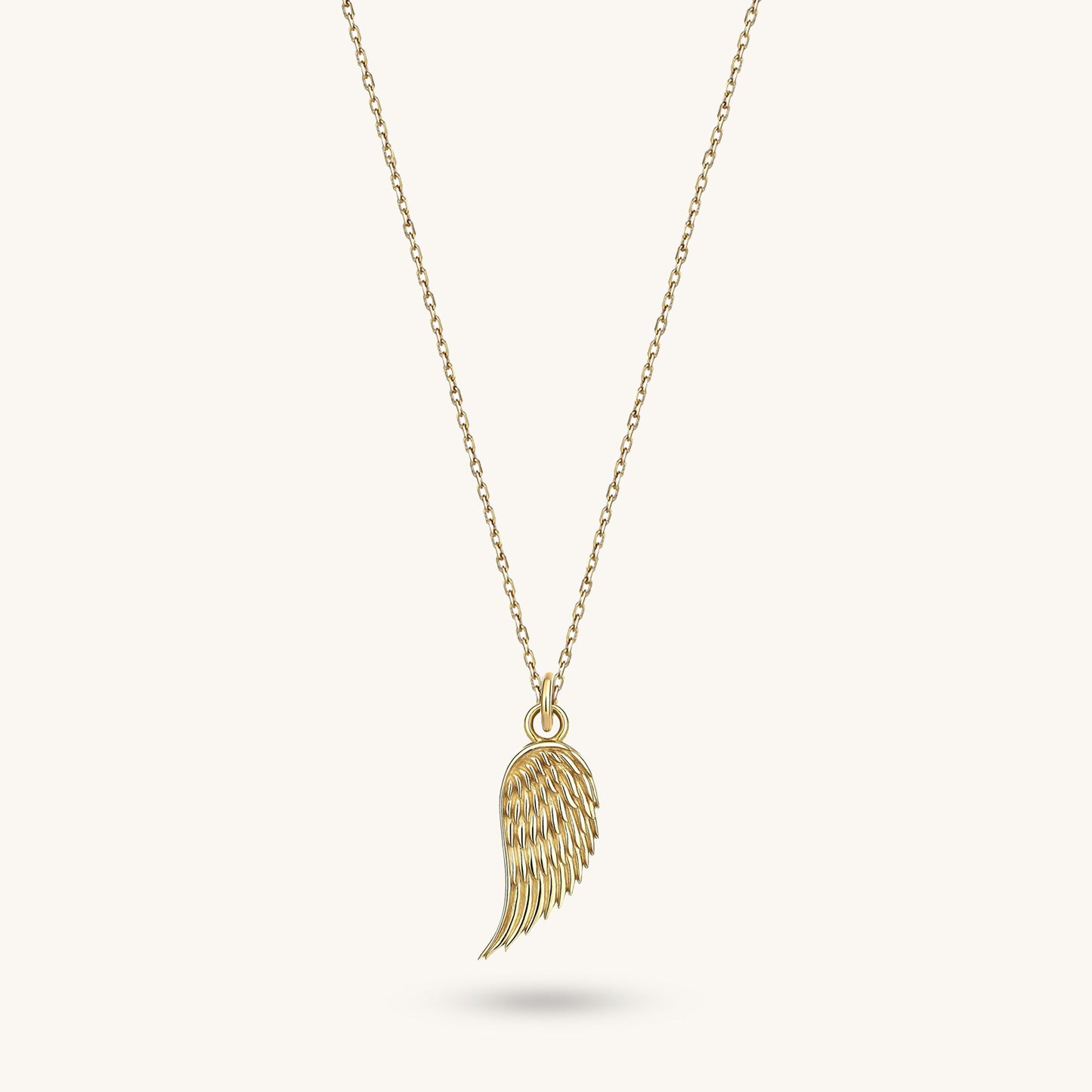Angel Wing Necklace in Gold