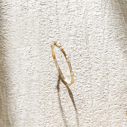 Bamboo Ring in Gold