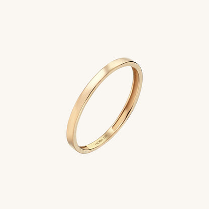 Basic Band Ring in Gold