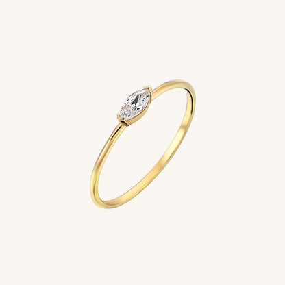 Basic Marquise Ring in Gold