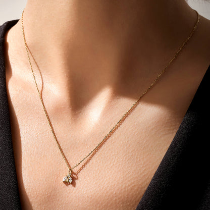 Bee Necklace in Gold