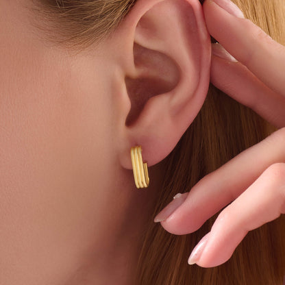 Cascade Earrings - Gold Vermeil