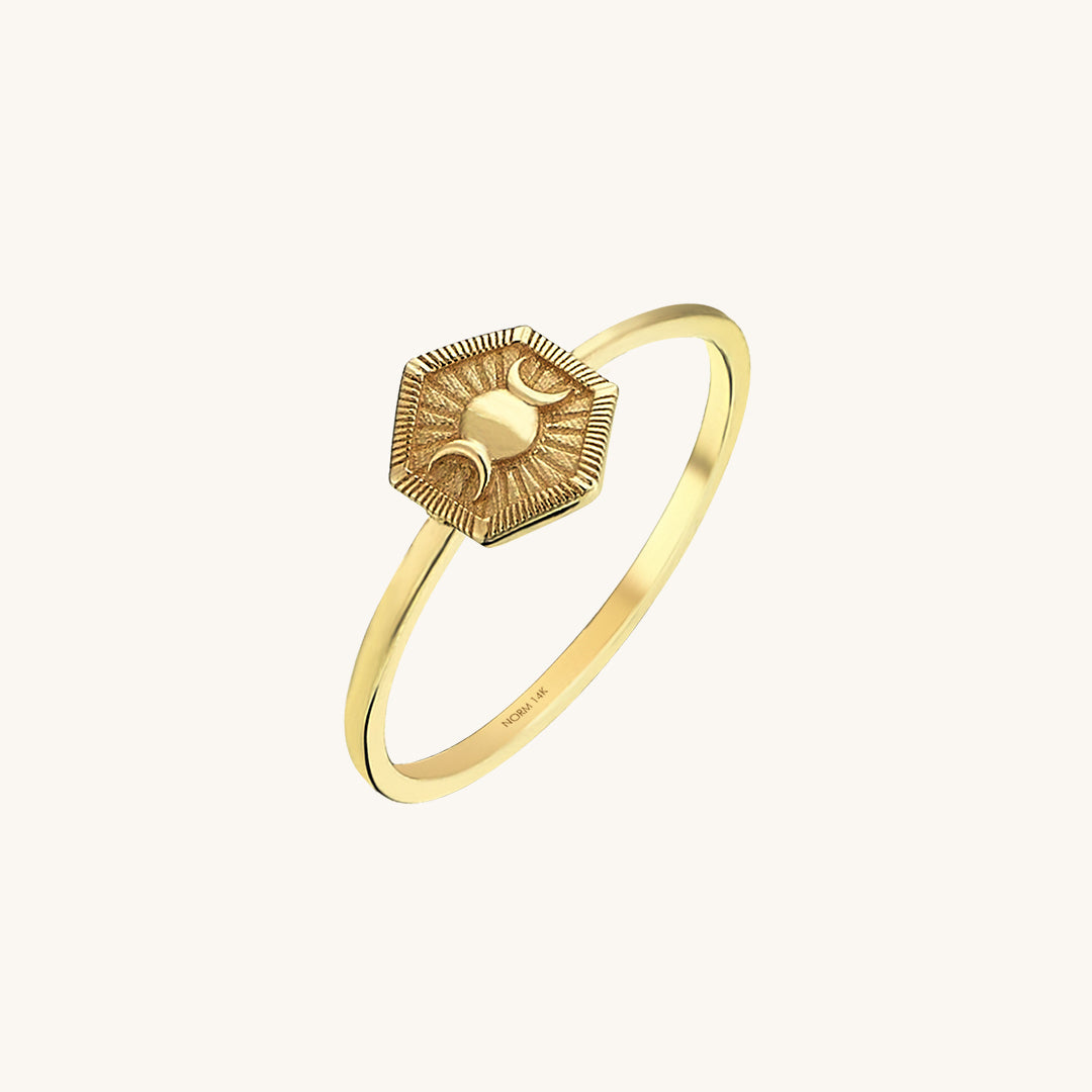 Celestial Ring in Gold