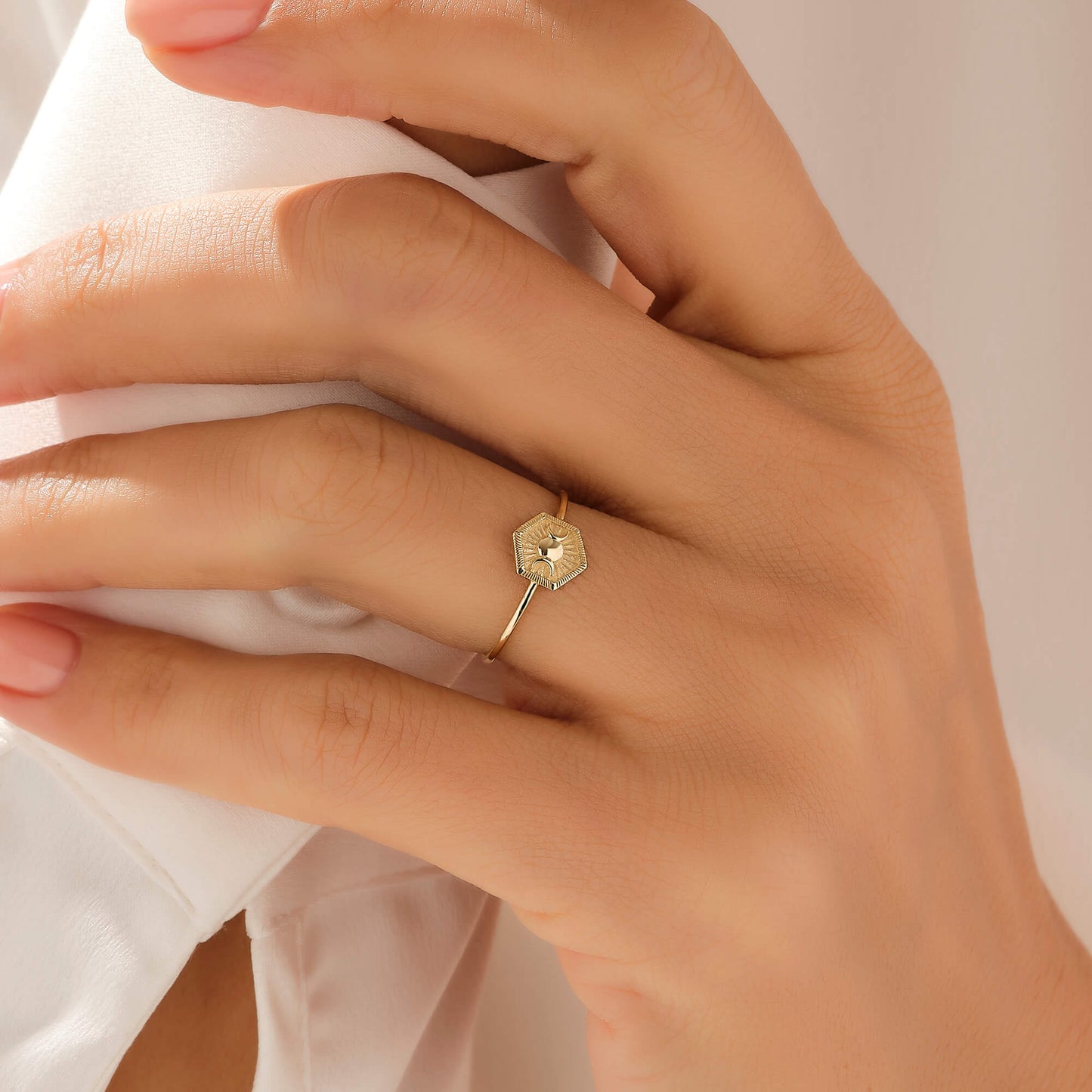 Celestial Ring in Gold