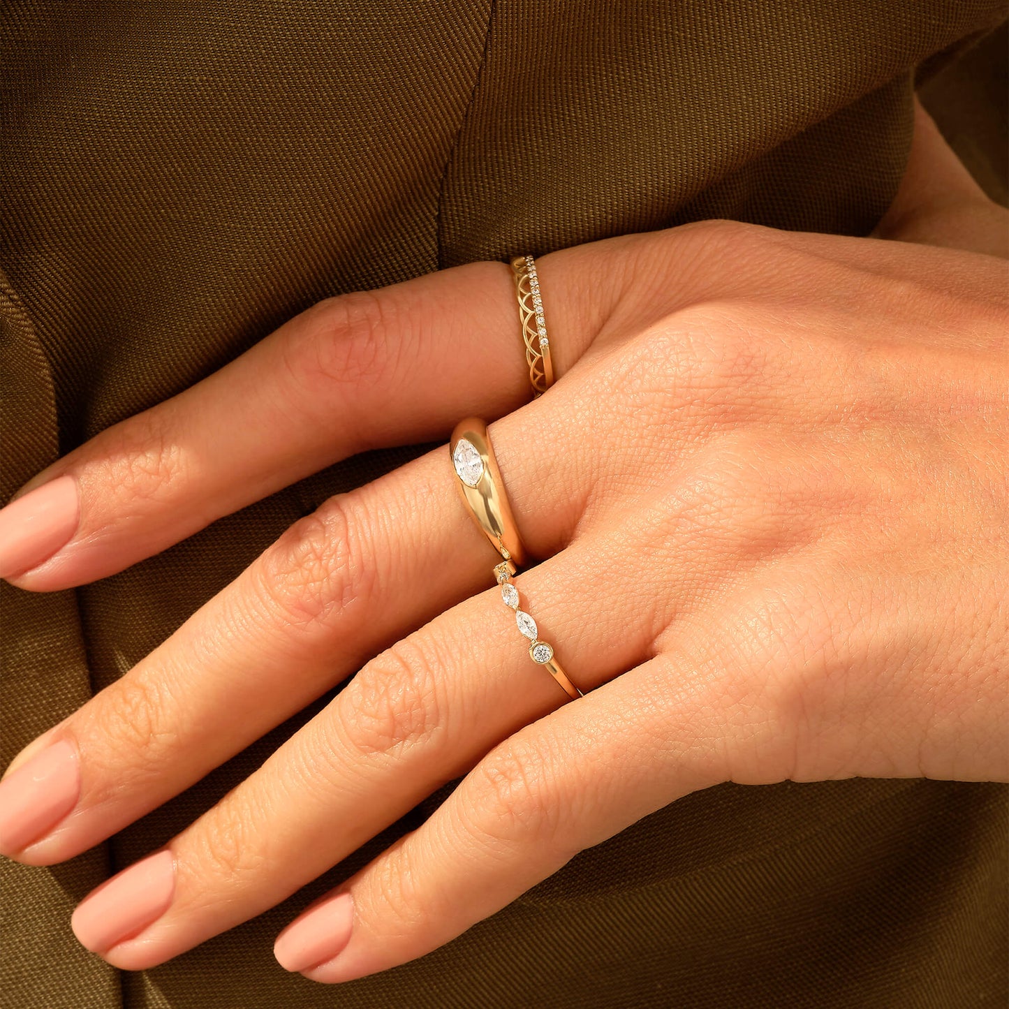 Celtic Wedding Ring in Gold