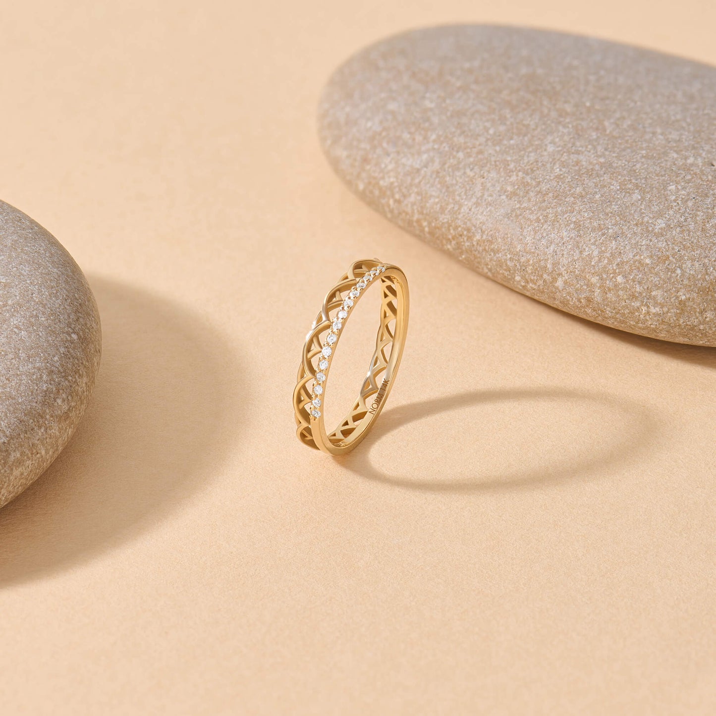 Celtic Wedding Ring in Gold