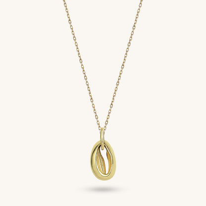 Cowrie Necklace in Gold