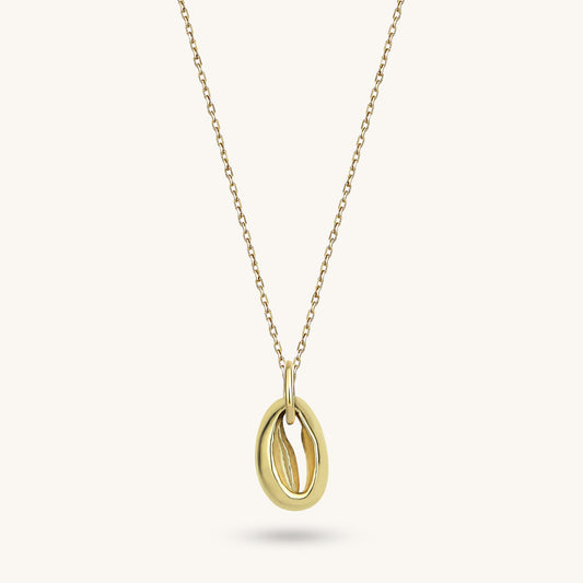Cowrie Necklace in Gold